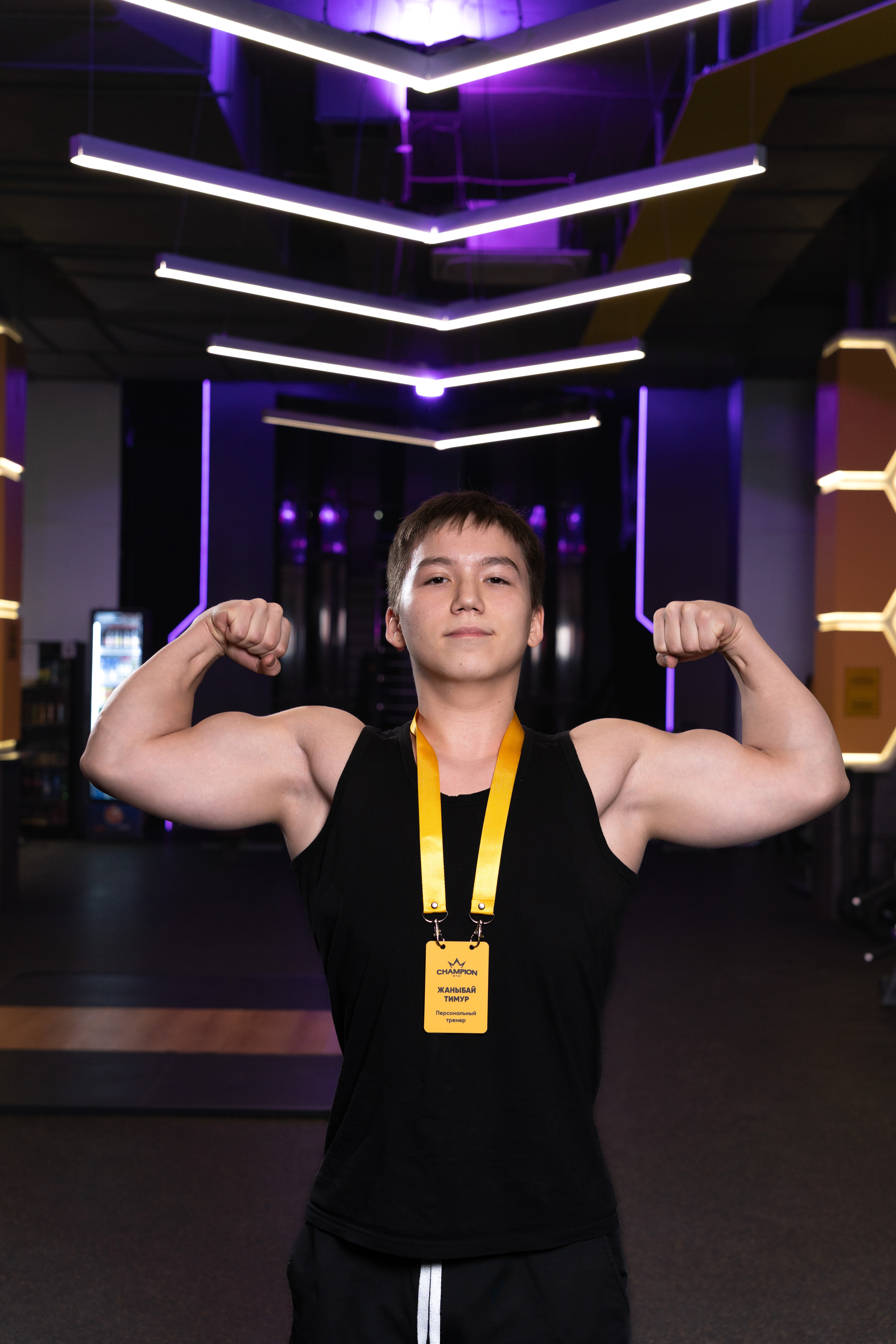 Жаныбай Тимур Ринатулы: персональный тренер Champion Fitness в Астане